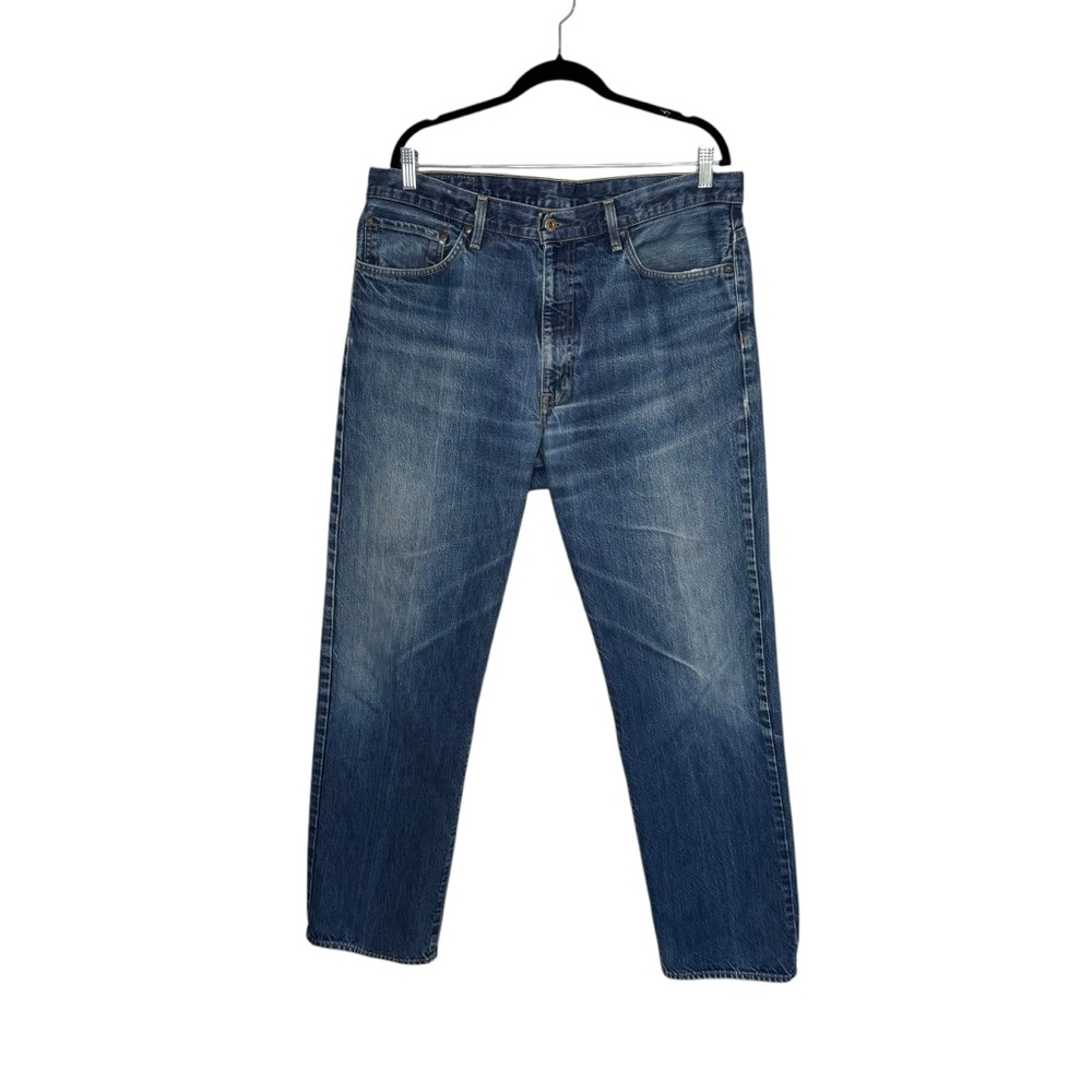 Men’s Ralph Lauren Polo Jean Company Size 38 x 34 Blue Classic Fit Relaxed Jeans